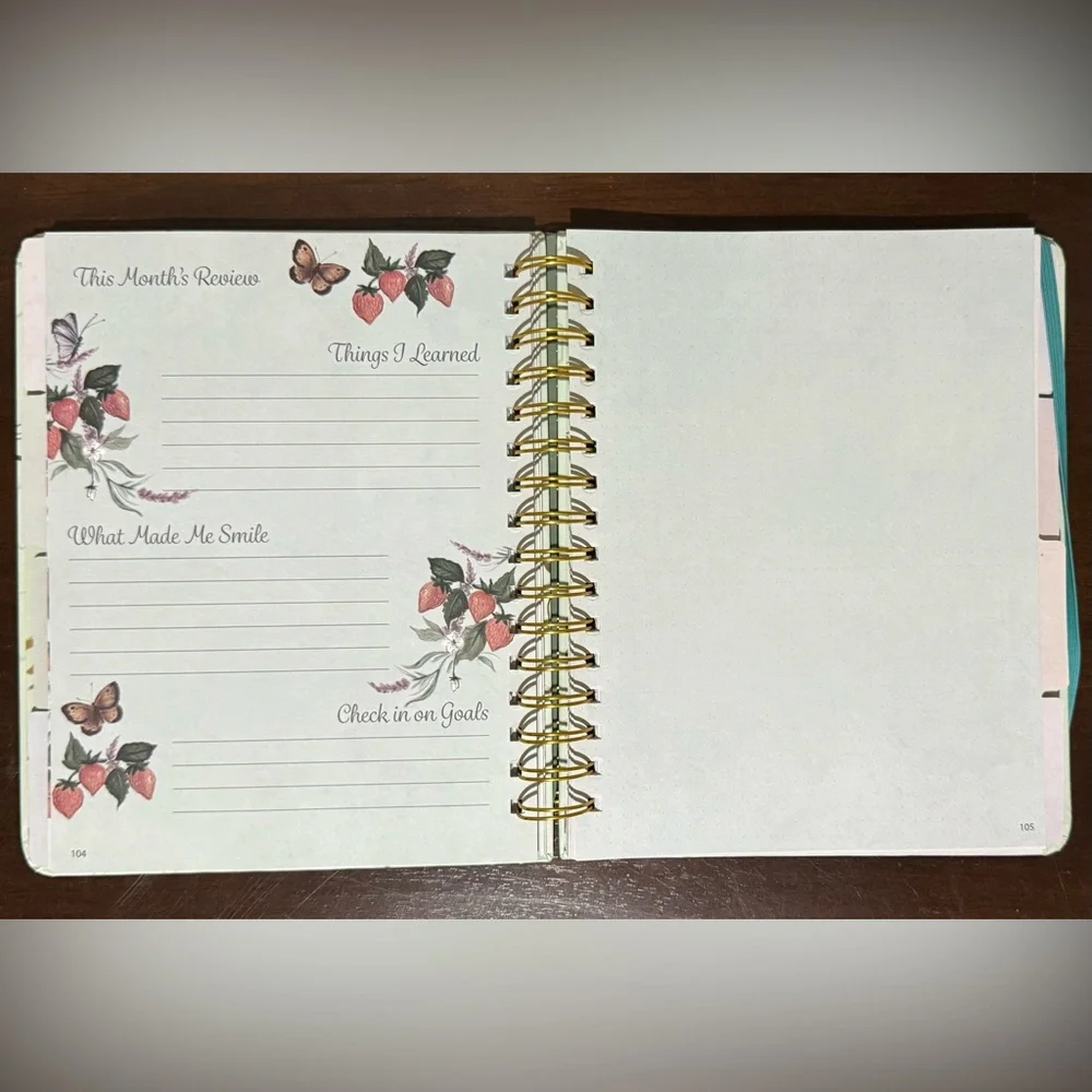 NEW Lang Create It Planner - Life is the Flower
